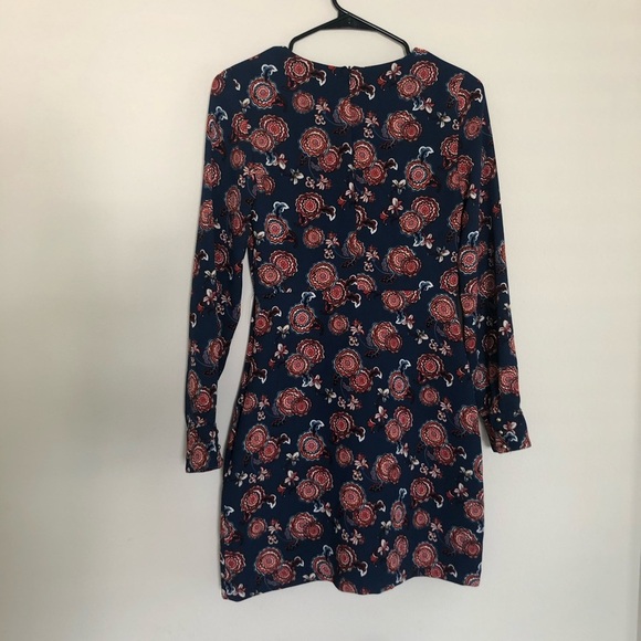 Zara Floral Dress Long Sleeve - Picture 4 of 5